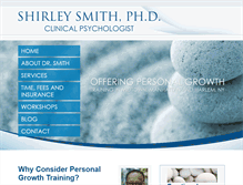 Tablet Screenshot of drshirleysmith.com